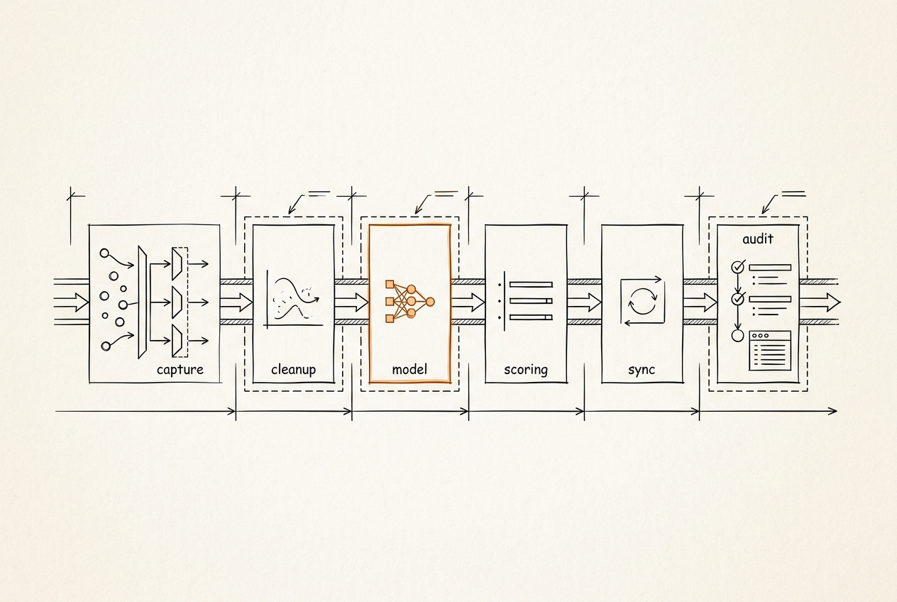 Metrics governance for founders - editorial illustration